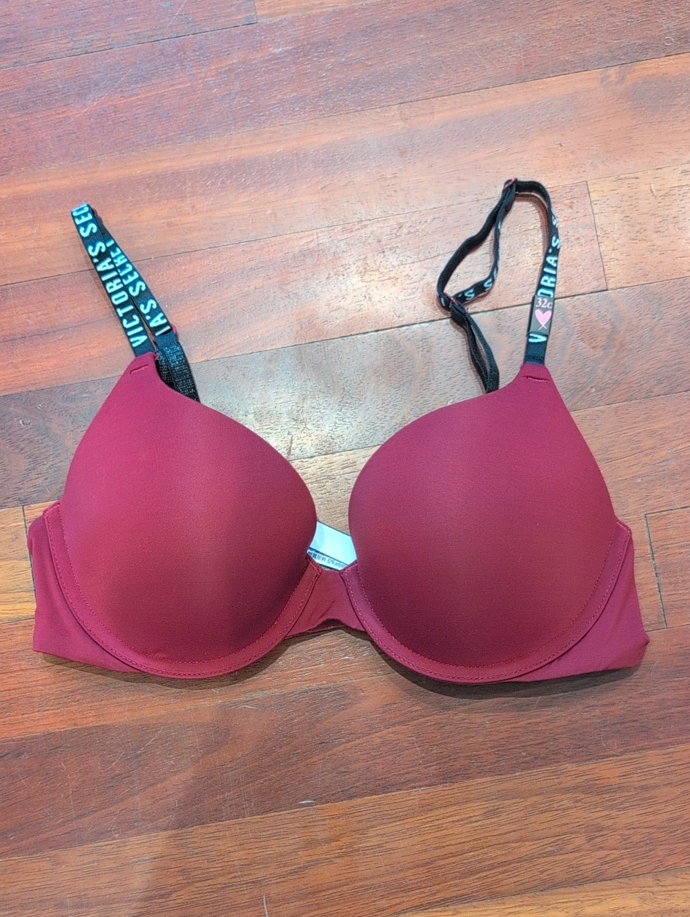 Victoria's Secret Burgundy T-Shirt Bra